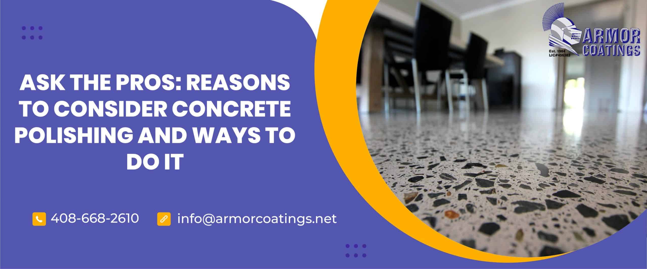 reasons for polished concrete