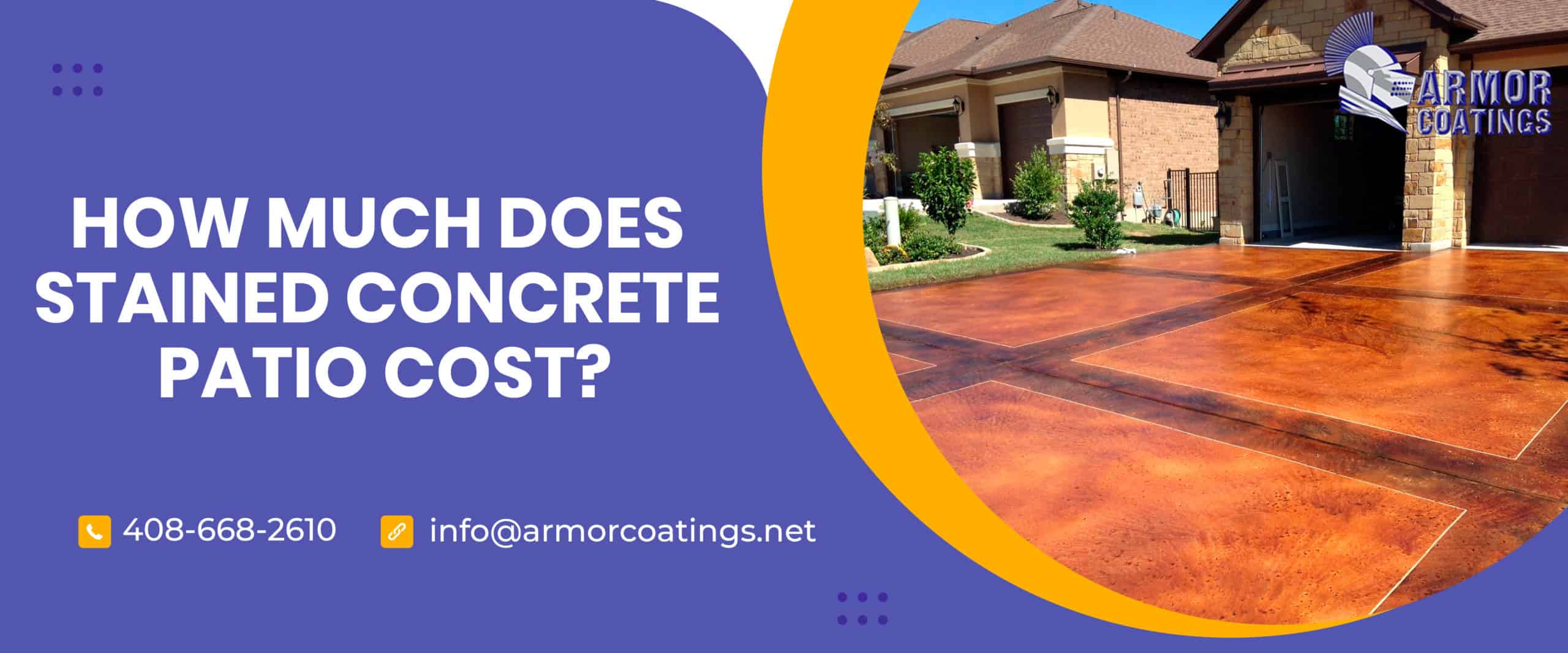 stained concrete cost