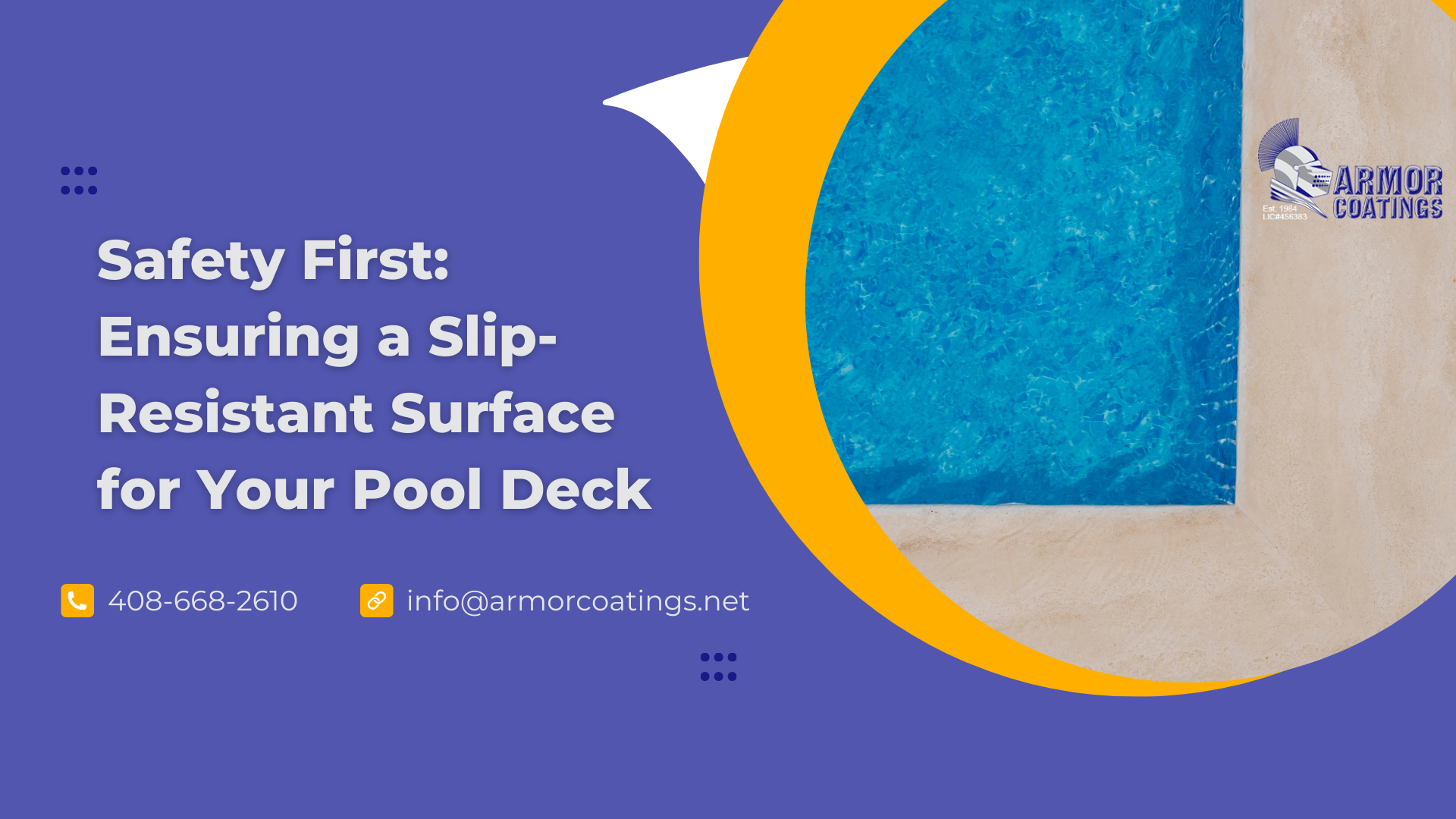 Safety First: Ensuring a Slip-Resistant Surface for Your Pool Deck