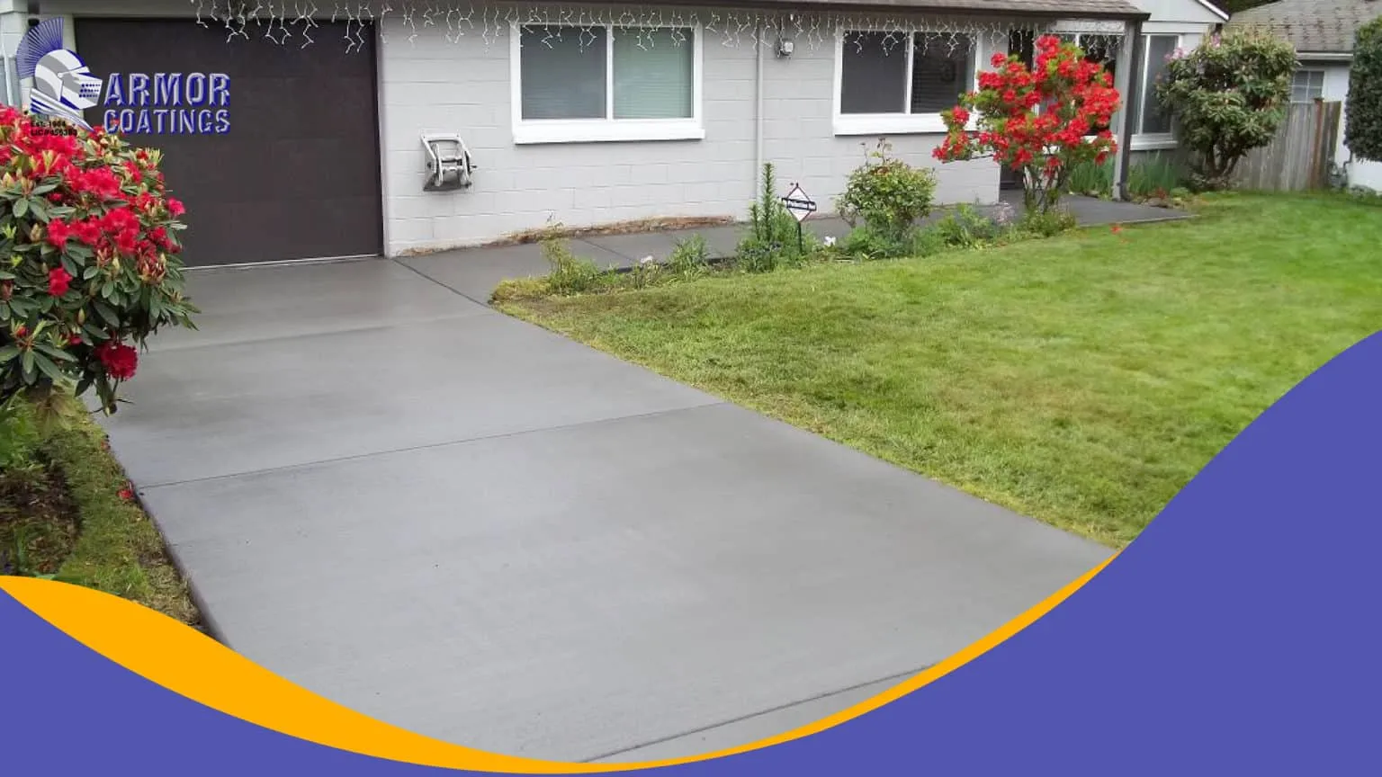 concrete driveway