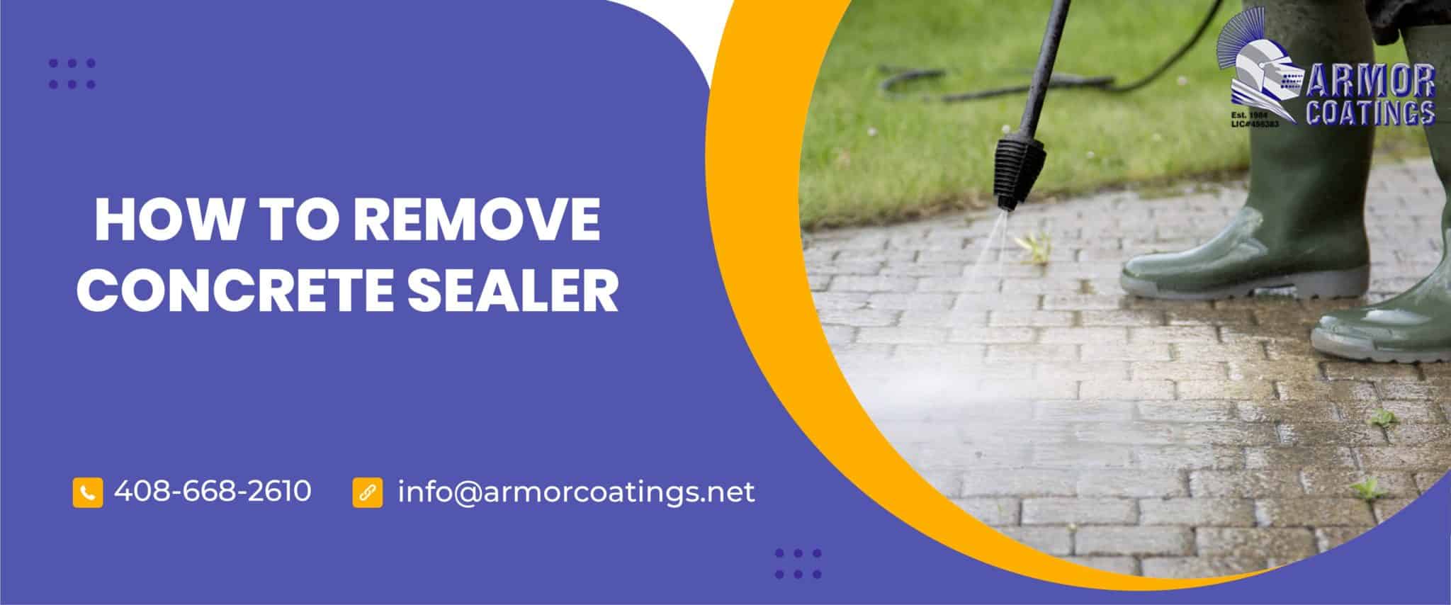 how to remove the concrete sealer