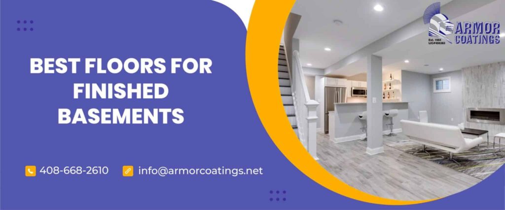 best flooring for finished basements