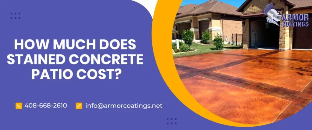 stained concrete cost