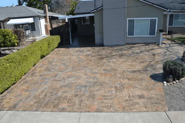 custom design driveway