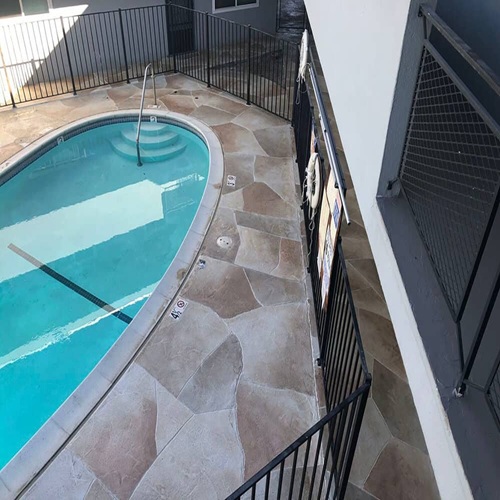 Pool Deck Installation